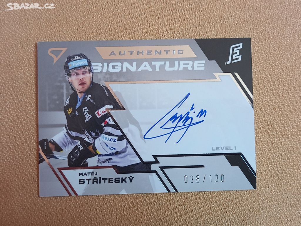 hok.karta TIPSPORT 23/24 Matěj Stříteský SIGNATURE