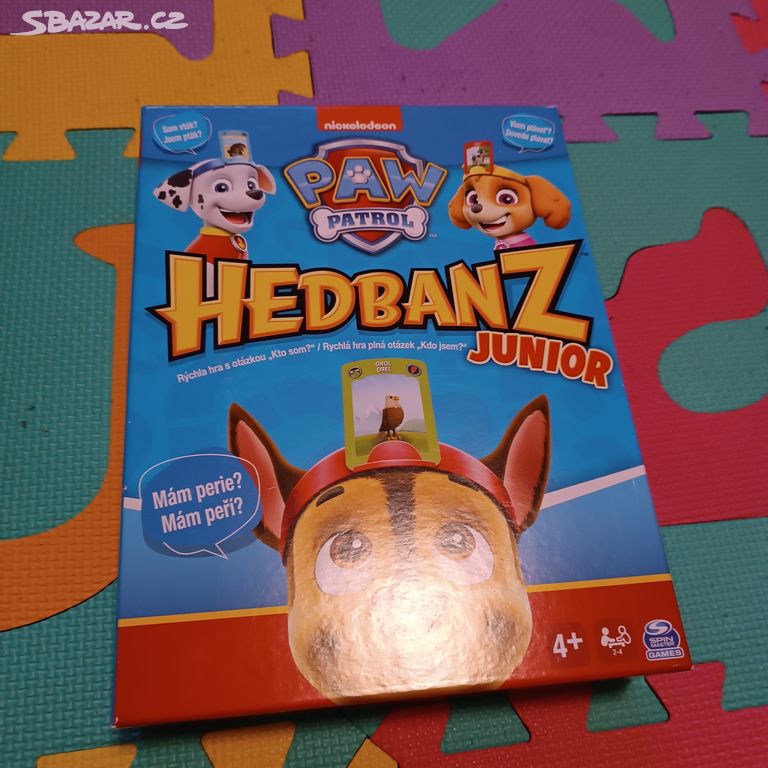 Hra Hedbanz junior Paw patrol