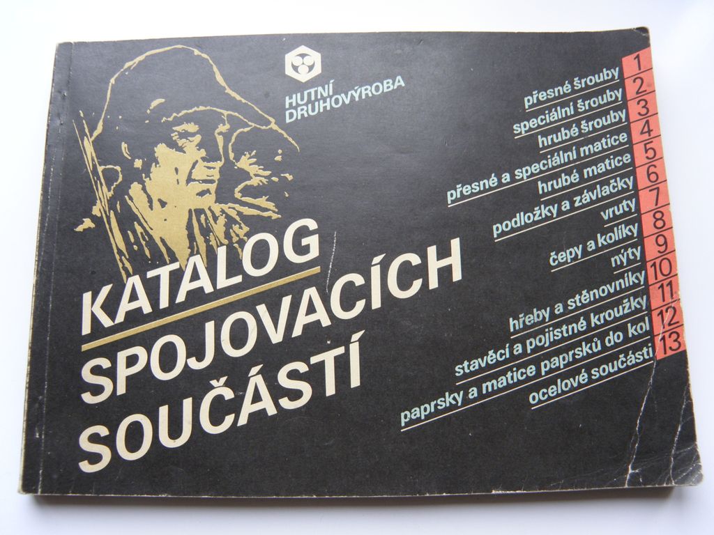 Hutní druhovýroba - katalog spojovacích součástí