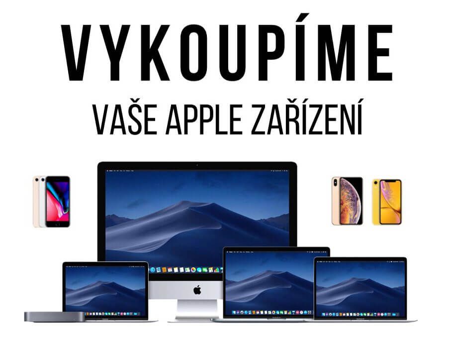 Koupím iPhone, iPad, MacBook, Apple Watch