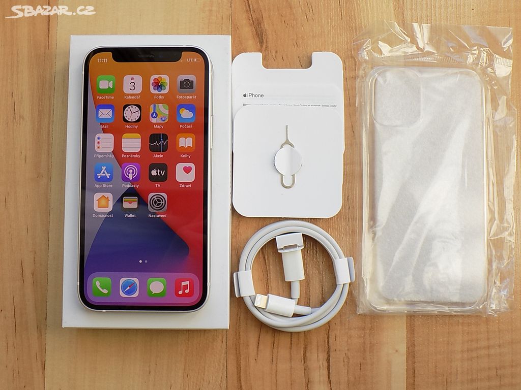 APPLE iPhone 12 mini 64GB White-ZÁRUKA-TOP-100%BAT