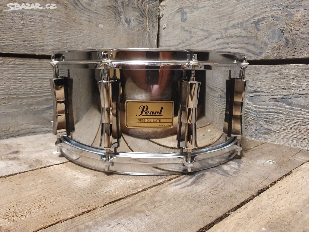 snare Pearl Session Elite steel 14x6,5