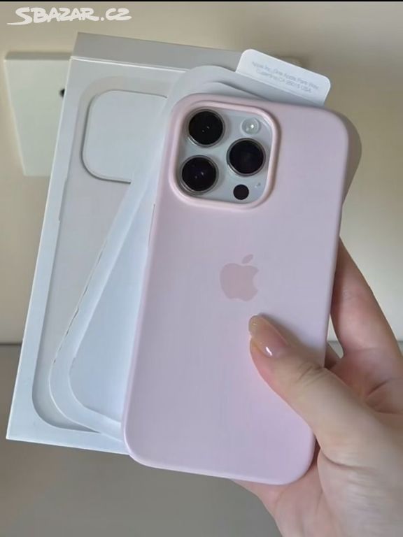 Růžový kryt Apple iPhone 15 Pro