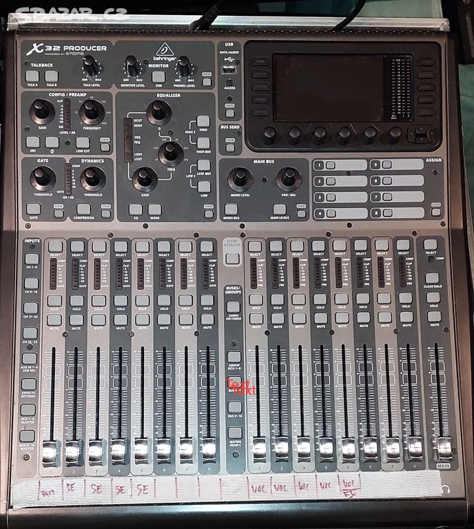 Prodám mixážní pult Behringer X 32 Producer+kufr