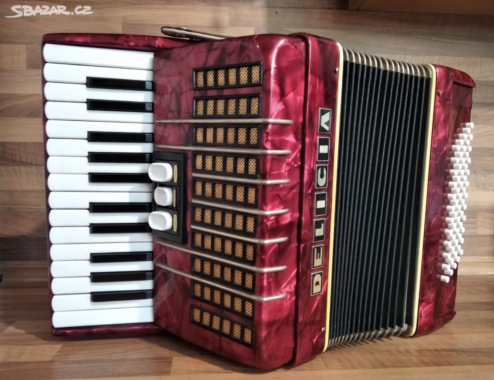 Akordeon (harmonika, heligonka) Delicia Junior 60