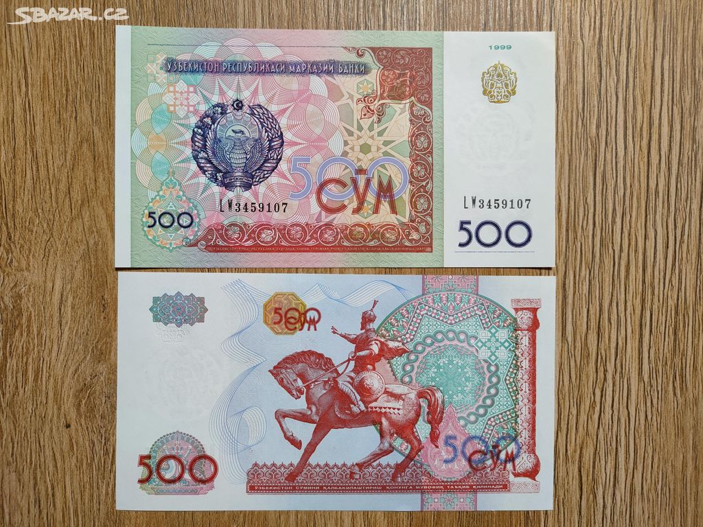 Uzbekistán - 500 sum