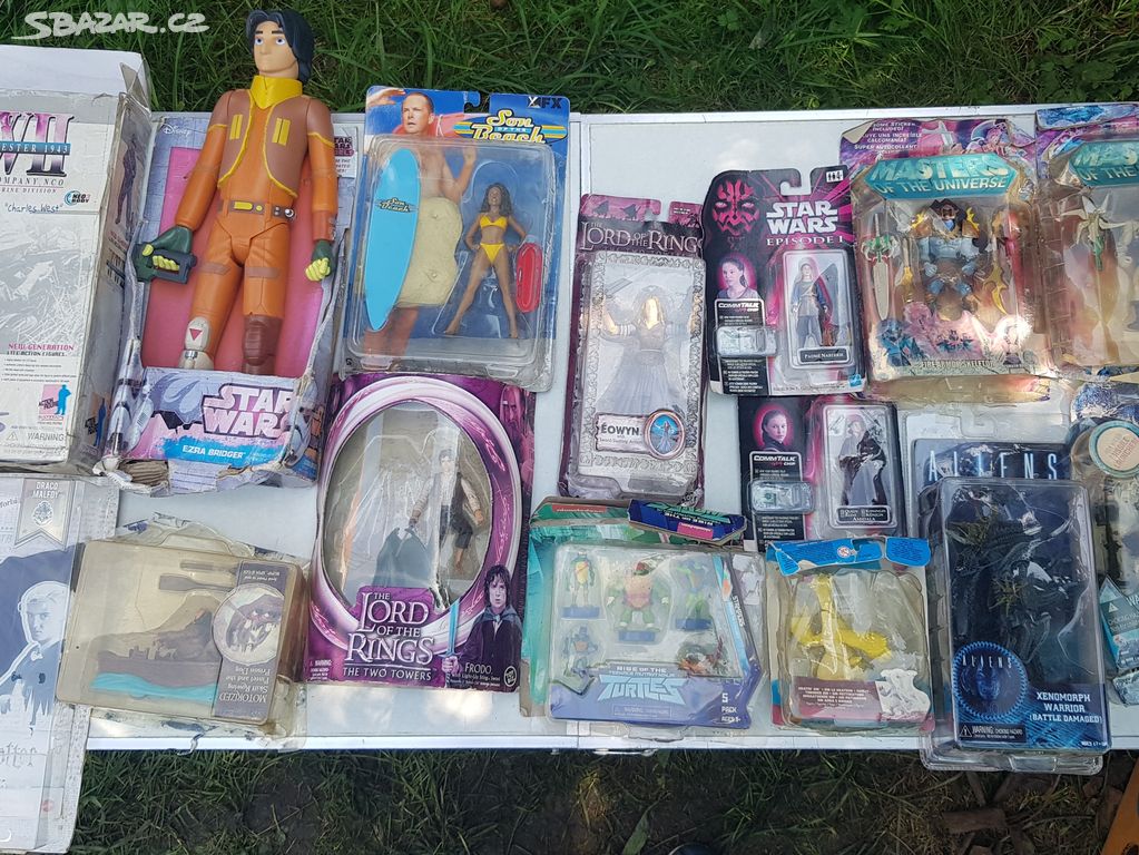 Figurky star wars, alien, marvel,dc,želvy ninja