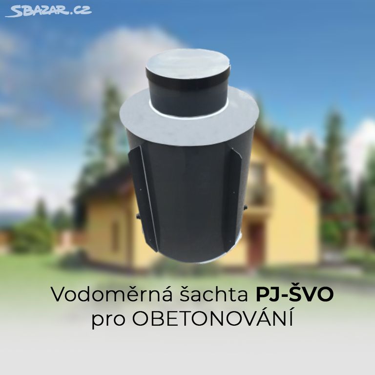 Vodoměrné šachty, jímky a retenční nádrže