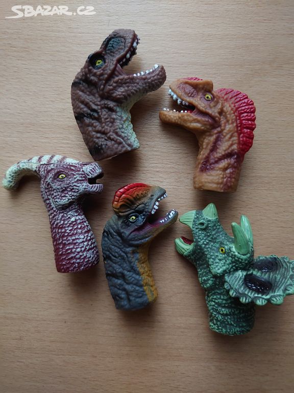 Prstový maňásci - dinosauři - set