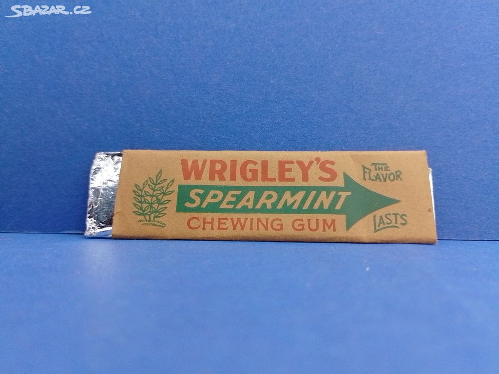 Žvýkačky Wrigleys USA stará sbírka Chewing gum