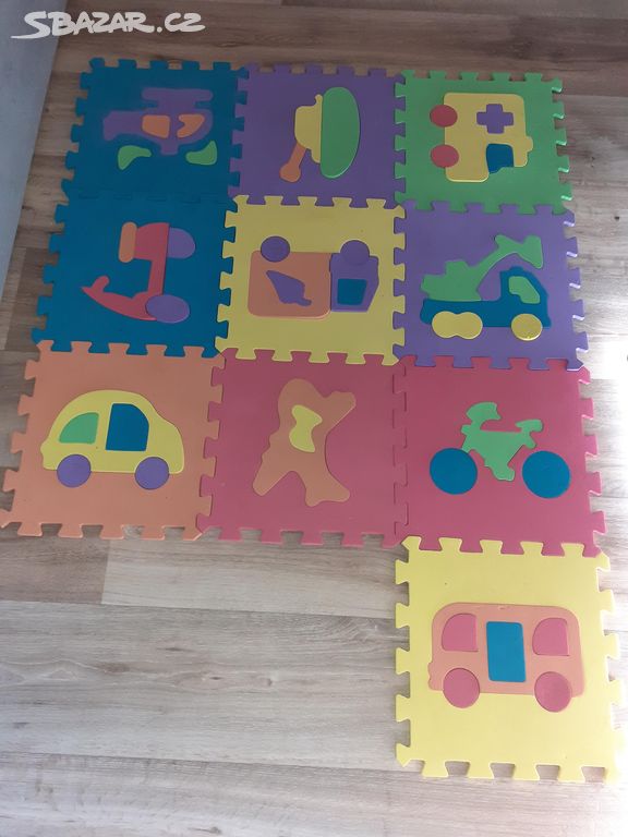 pěnové puzzle