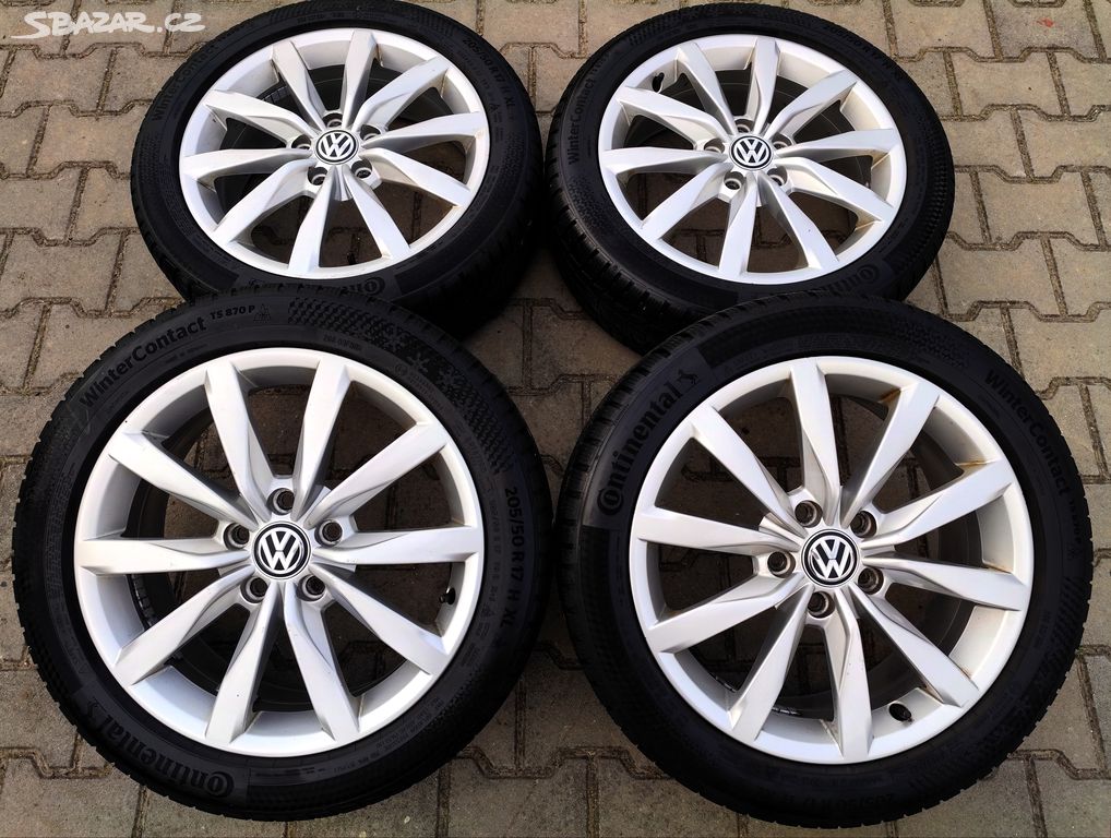 Alu kola originál Volkswagen Golf VII 5x112 R17