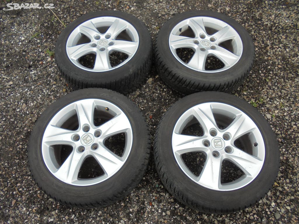 ZIMNÍ ALU KOLA HONDA 5x114,3 R17 - 225/50 R17 M+S