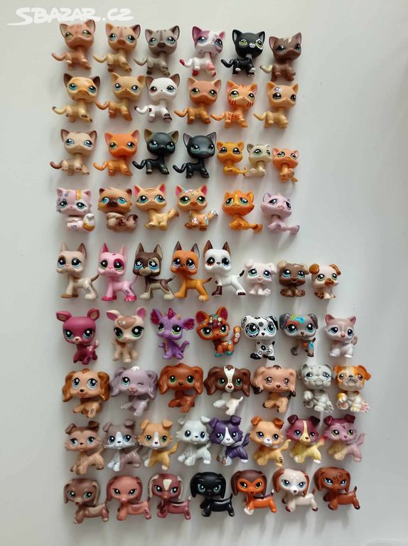 LPS littlest petshop kočky , psy a jiné zvířatka