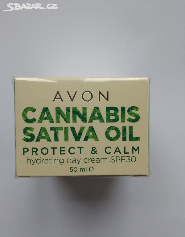 AVON krém CANNABIS SATIVA OIL SPF 30 50ml