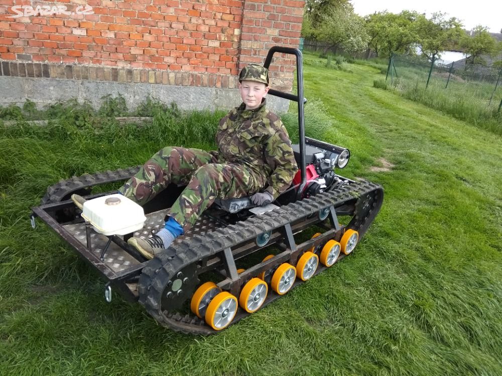 Pásový podvozek, pásová buggy, minitank