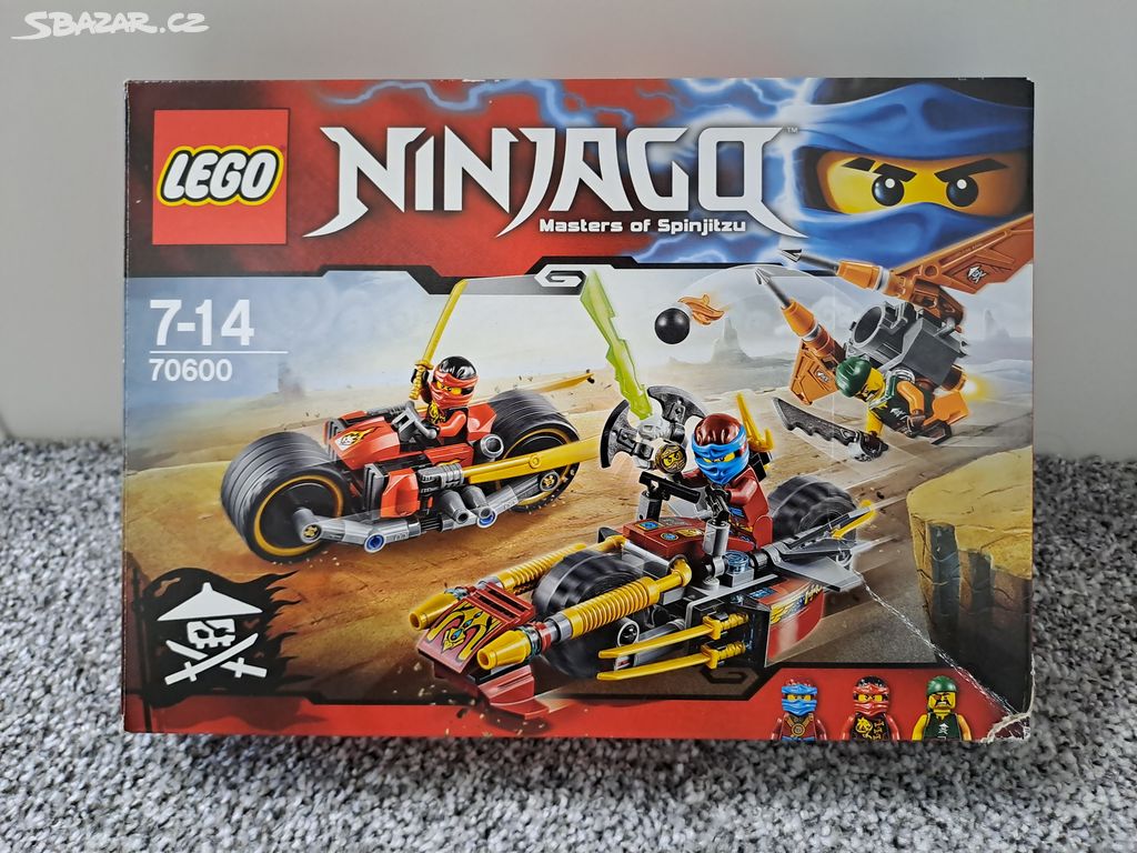 LEGO NINJAGO 70600 Honička nindža motorek