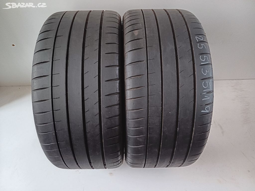 2ks letní pneu 255/35/19 Michelin