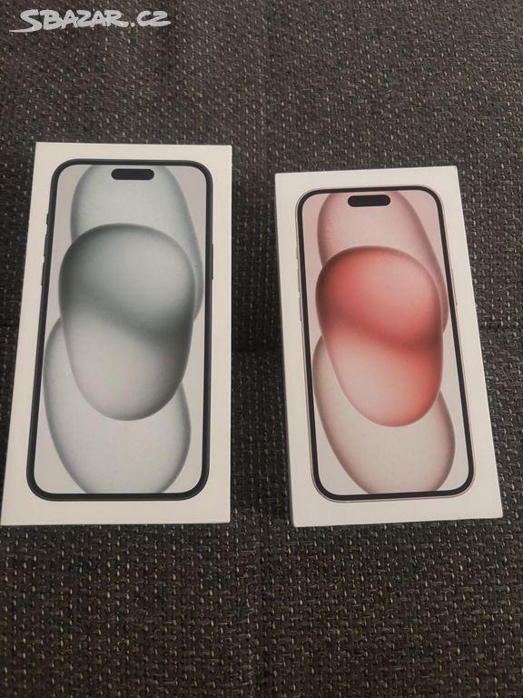 Krabička iPhone 15 a iPhone 15 plus 200 za kus