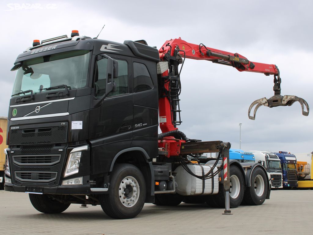 Volvo FH 540, 6X4, VEB+, PALFINGER EPSILON Q170Z96