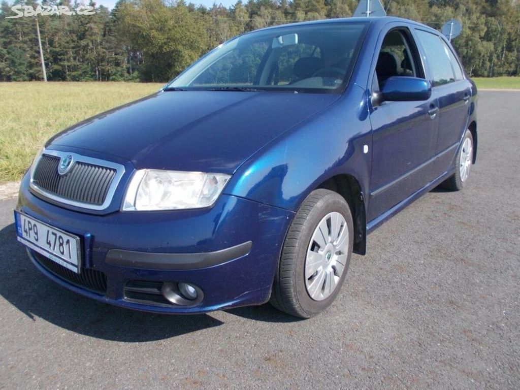 Škoda Fabia 1,2 47kw benzín manuální