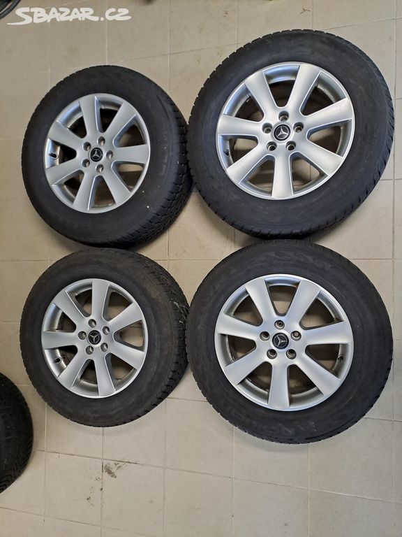 Sada Alu kol z vozu Mercedes, rozteč 5x112