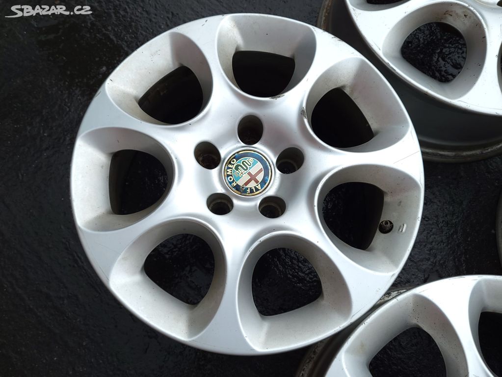 Original ALU disky 16" 5x110 ET34 Alfa Romeo 159