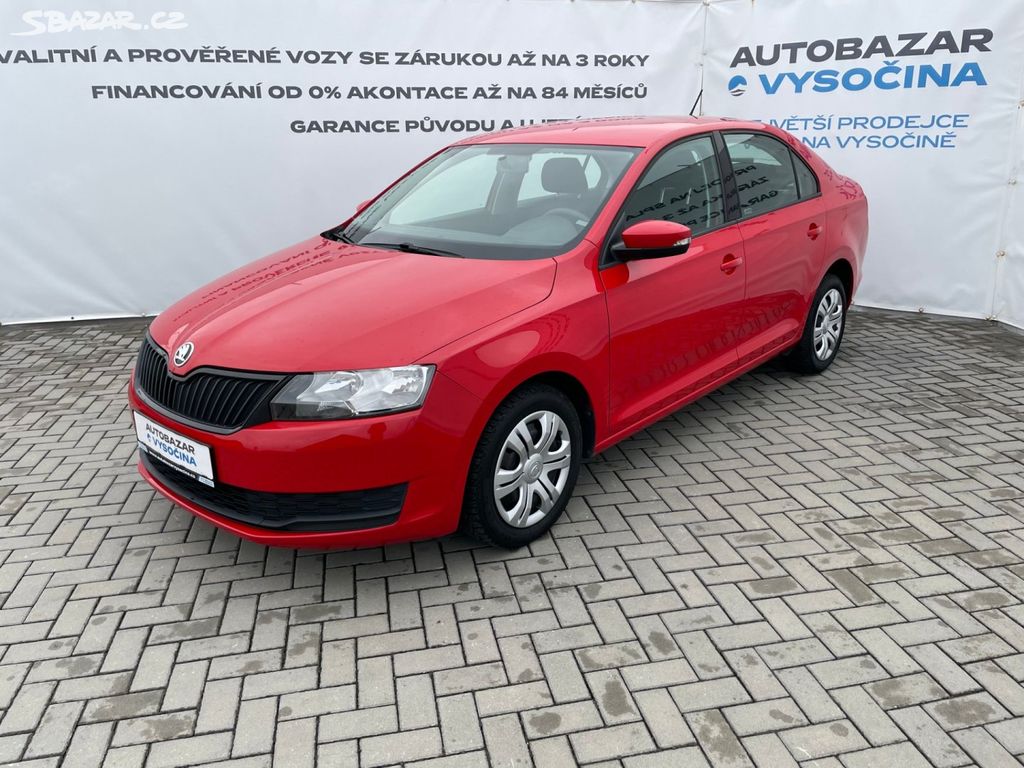 Škoda Rapid, 1.0TSi 70kW! ČR! Klima!