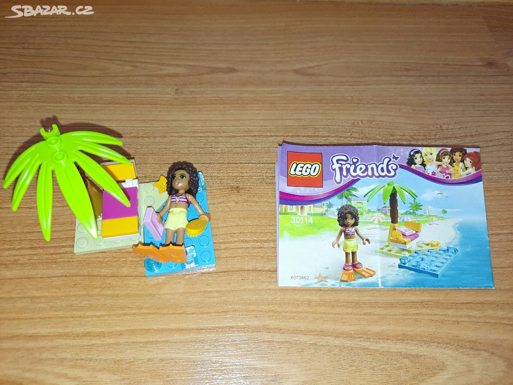 tsunamien Brød overskydende Lego Friends 30114 Andreyino lenošení na pláži, - České Budějovice -  Sbazar.cz