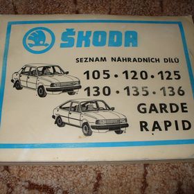 Autohupe Skoda 105 / 120 / 130 / 135 / 136 / Garde / Rapid