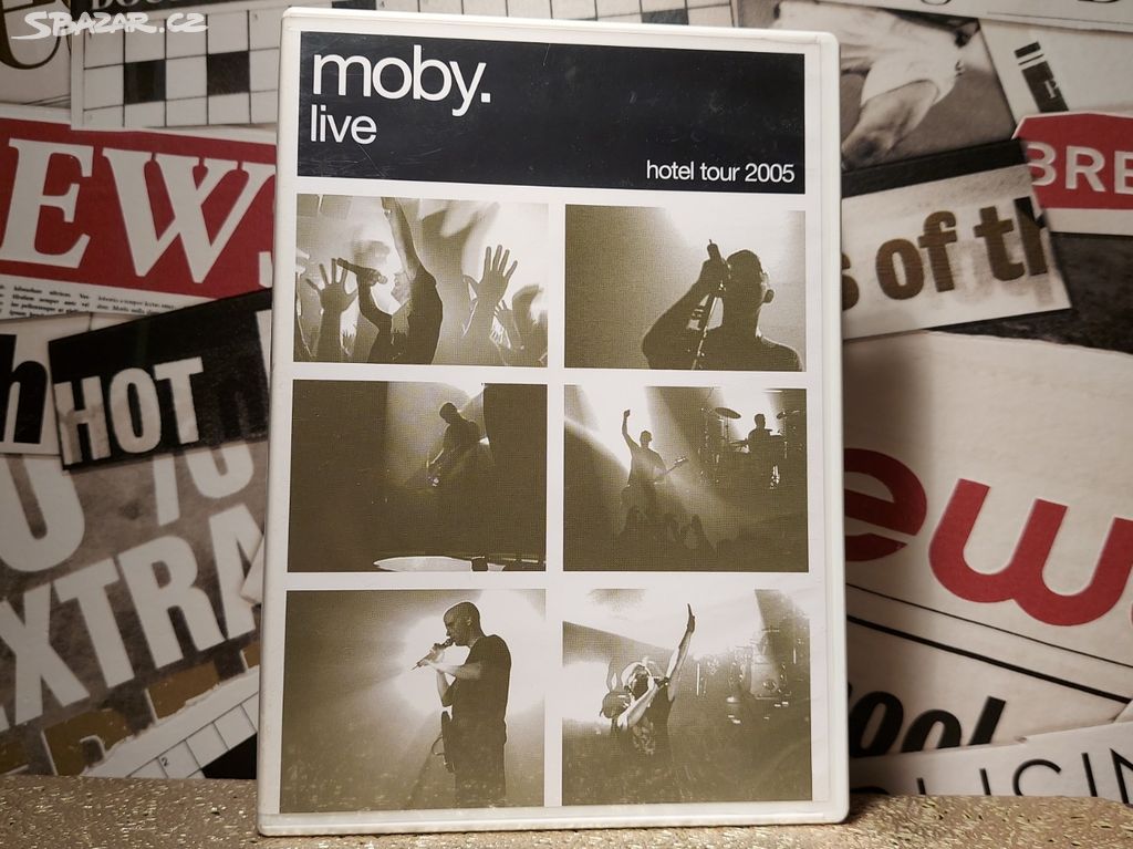 Moby: Live The Hotel Tour 2005 na discích DVD + CD