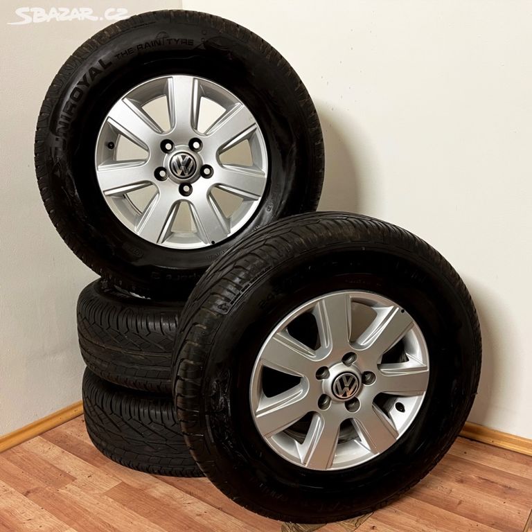 VW AMAROK 5x120 R16 ET62+LETNÍ 245/70R16 8mm XL