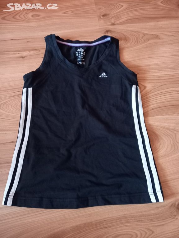 Černý sportovní top Adidas vel.XS