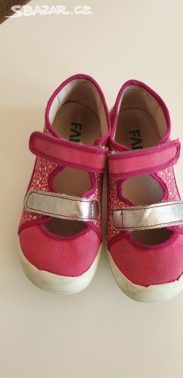 Dětské dívčí boty sandály bačkory Fare vel. 30