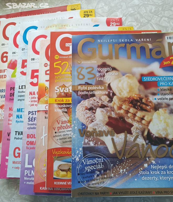 Časopis Gurmán - 2008 - 3, 5, 6,  9, 11