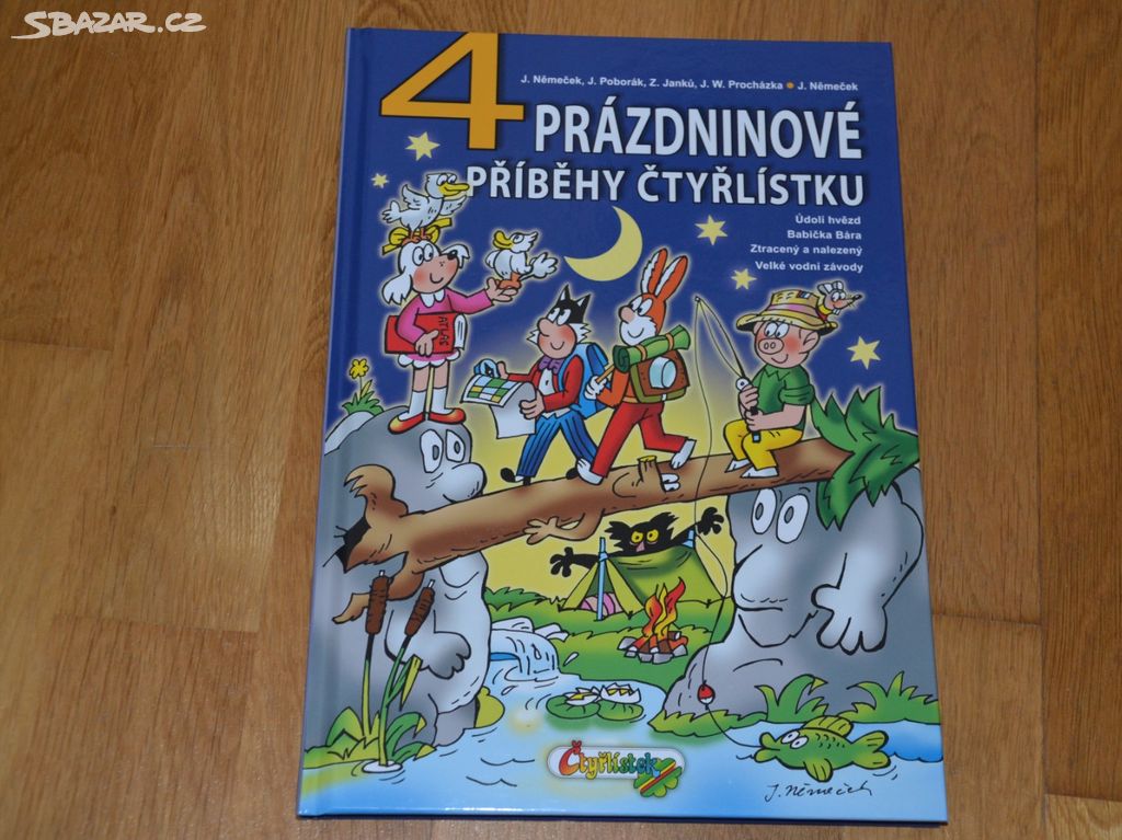 4 prázdninové příběhy Čtyřslístku