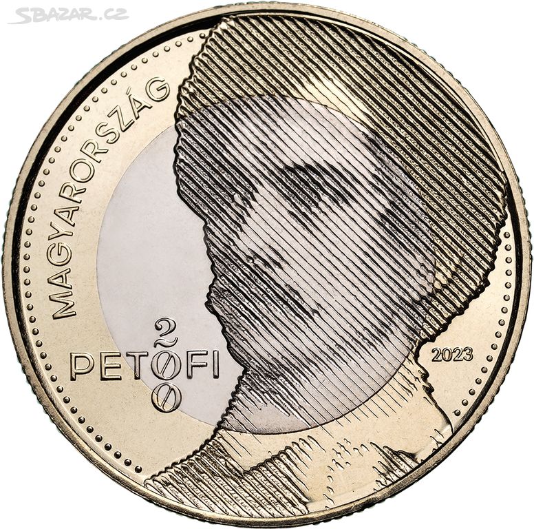 Pamětní mince 200 Forintů Maďarsko 2023 Petöfi UNC