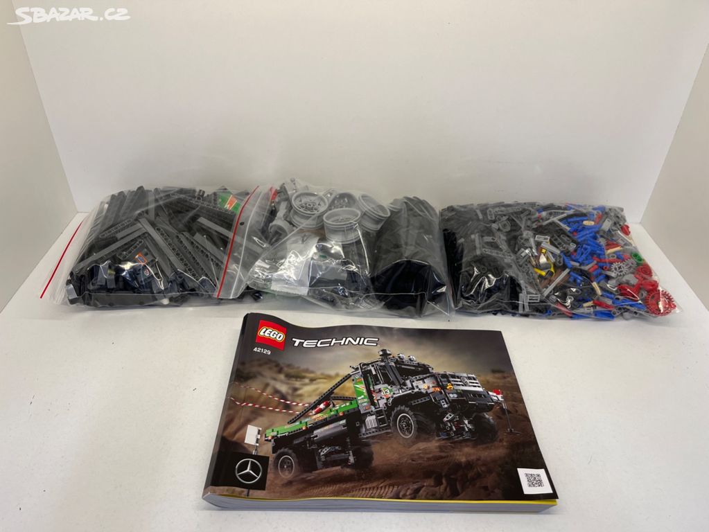 LEGO Technic 42129 Truck Mercedes Benz Zetros 4x4 Kraslice Sokolov Sbazar.cz