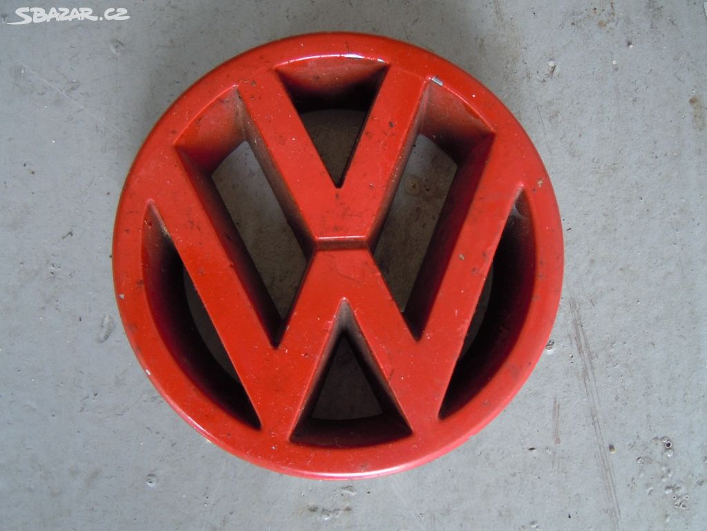 VW Golf Mk 2 , znak VW do přední masky , VW Golf 2