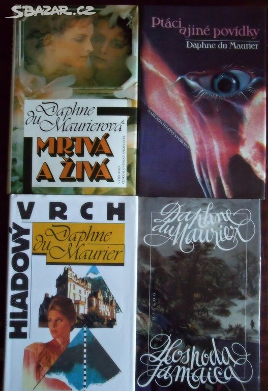 KL 22 - 4x Daphne du Maurier, ženské romány