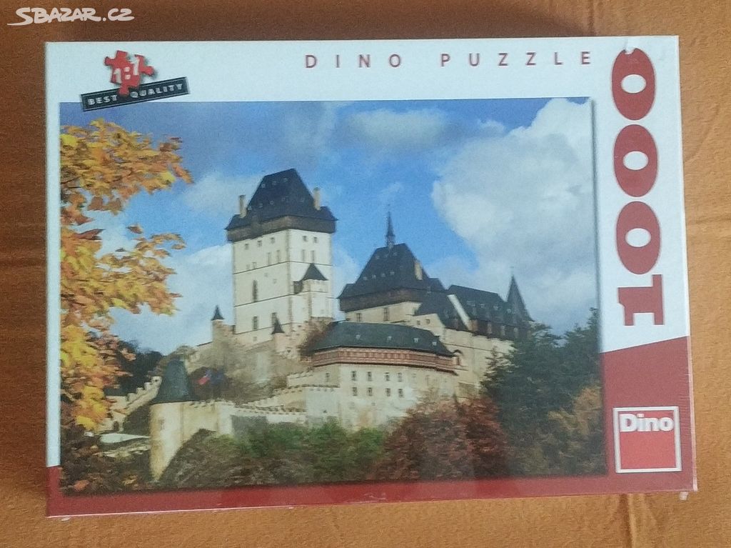 Puzzle hradu Karlštejn