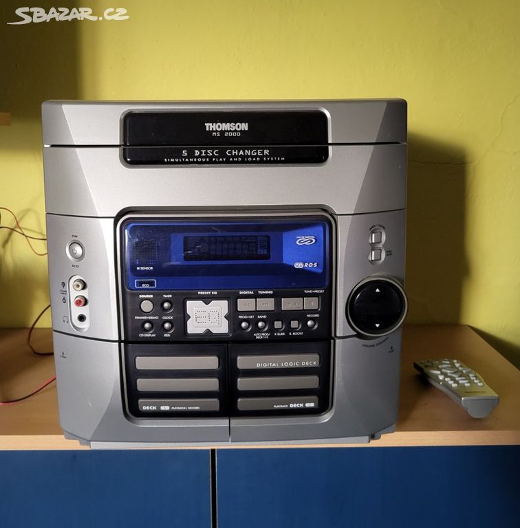 Stereo přehrávač Thompson MS2000 (5 CD)
