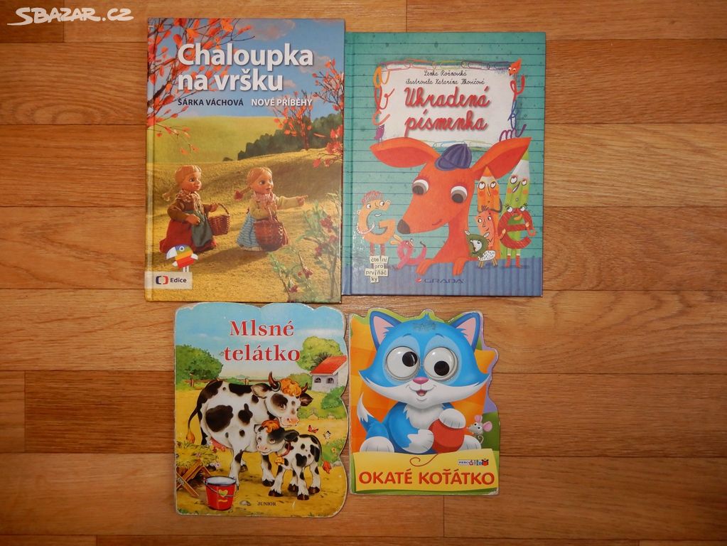 Dětské knihy 4 ks