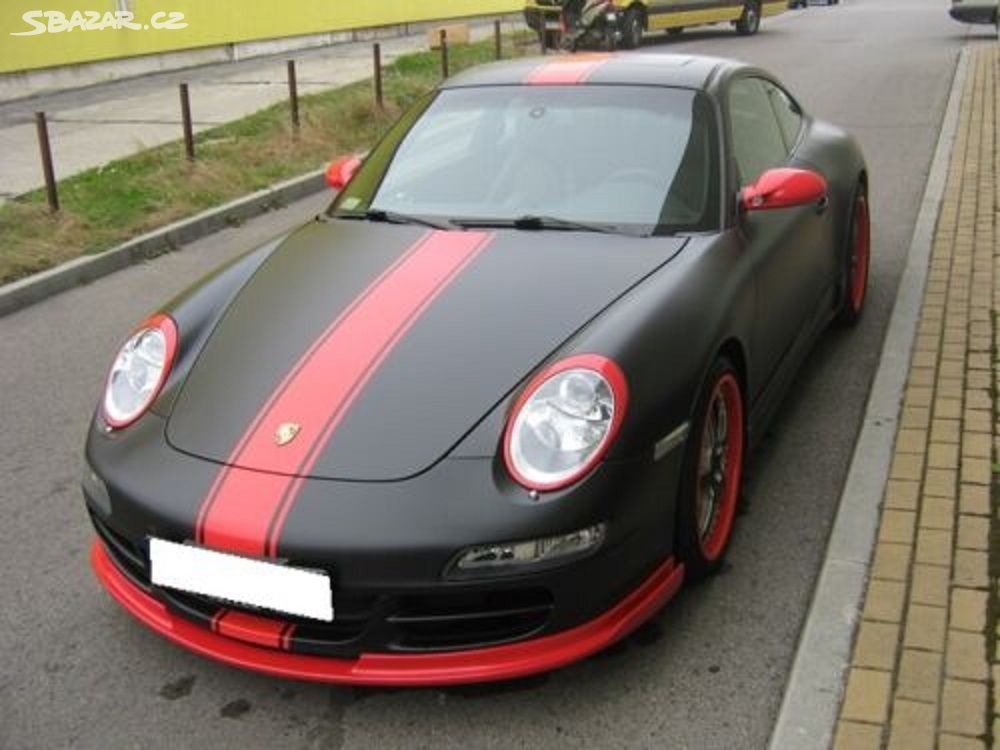 PORSCHE 911 997 predni SPOILER naraznik tuning