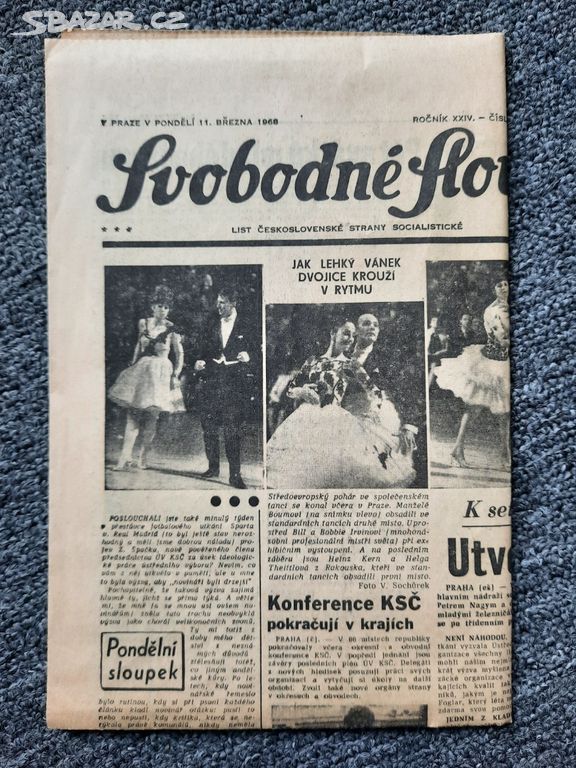 Staré noviny 11.3.1968
