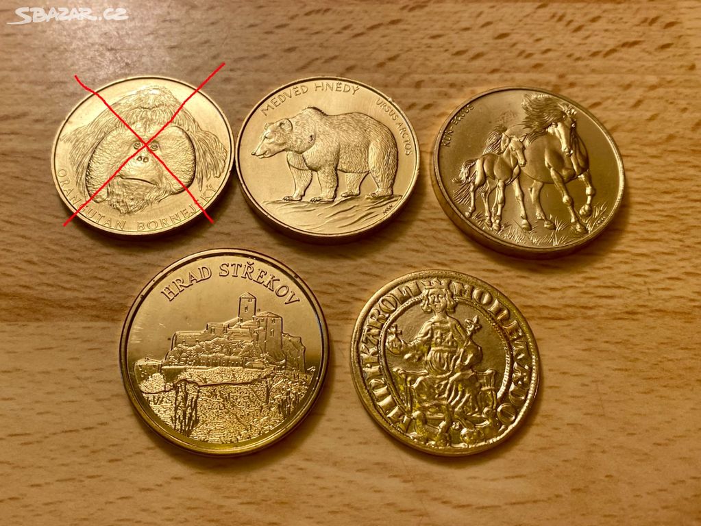 Turistické žetony - pamětní mince