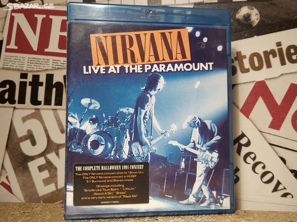 Nirvana - Live At The Paramount Koncert na Blu-ray