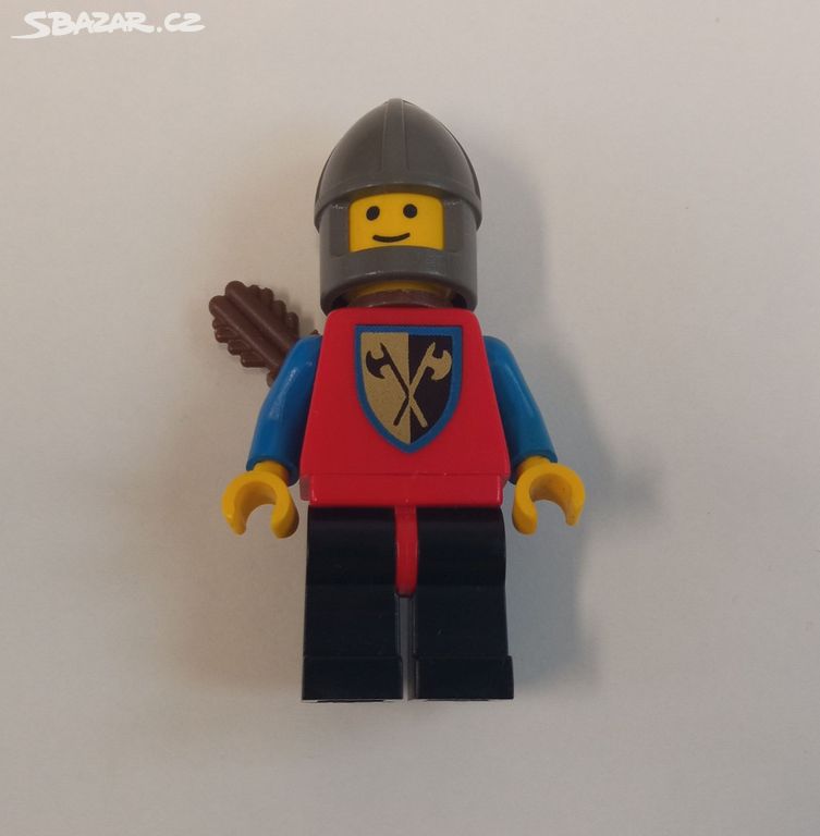 Lego minifigurka cas237a Crusader Axe Castle/Hrad