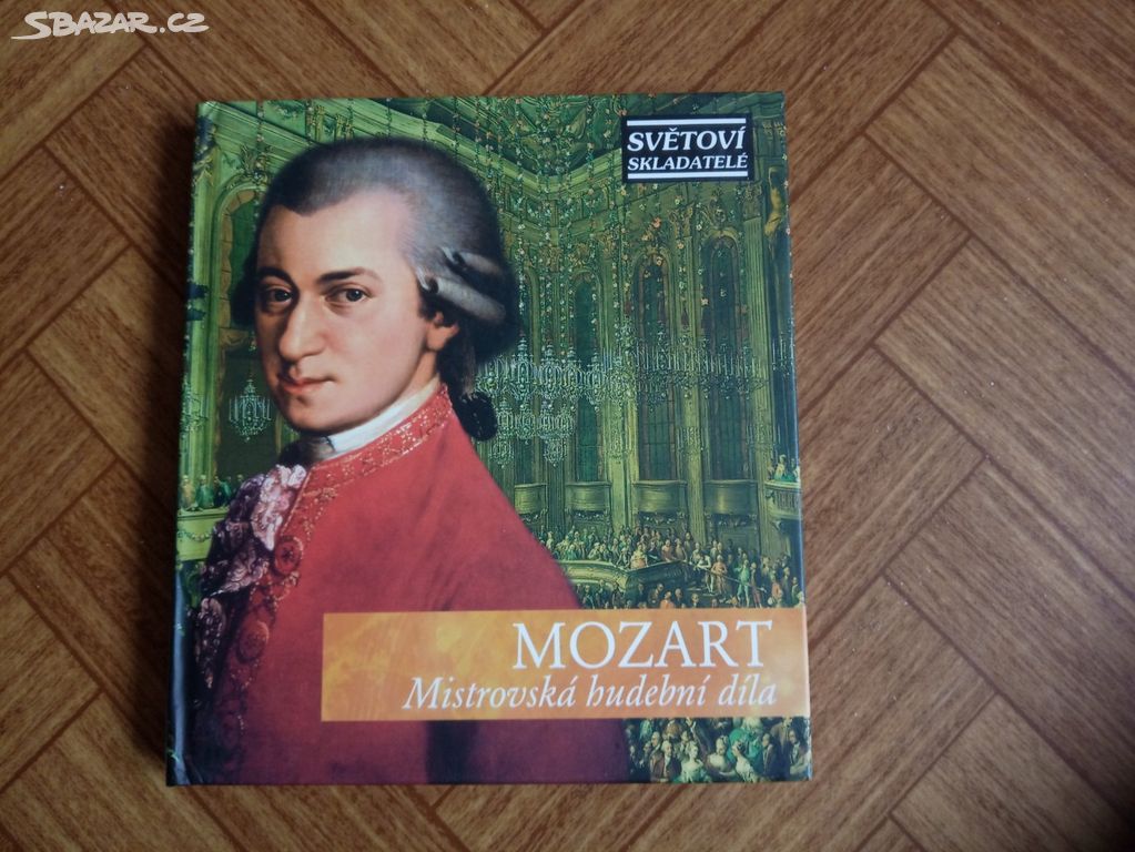 Kniha Mozart s 2 CD nová