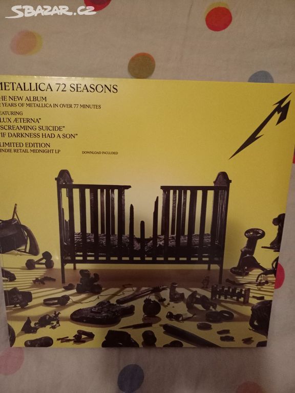 Metallica 72 Seasons Vinyl - Limited Edition Indie Retail Midnight Lp CD /  Vinyl
